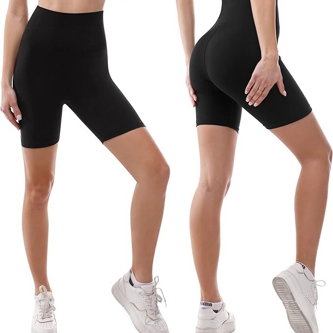 SINOPHANT High Waisted Cycling Shorts